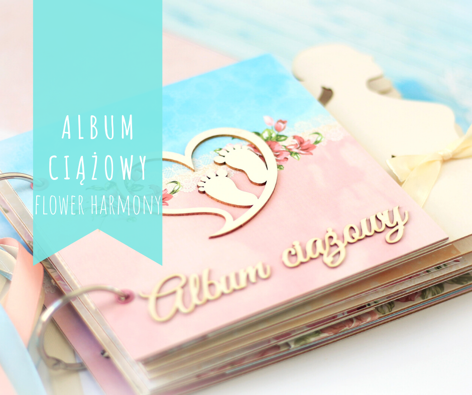 album ciazowy flower harmony